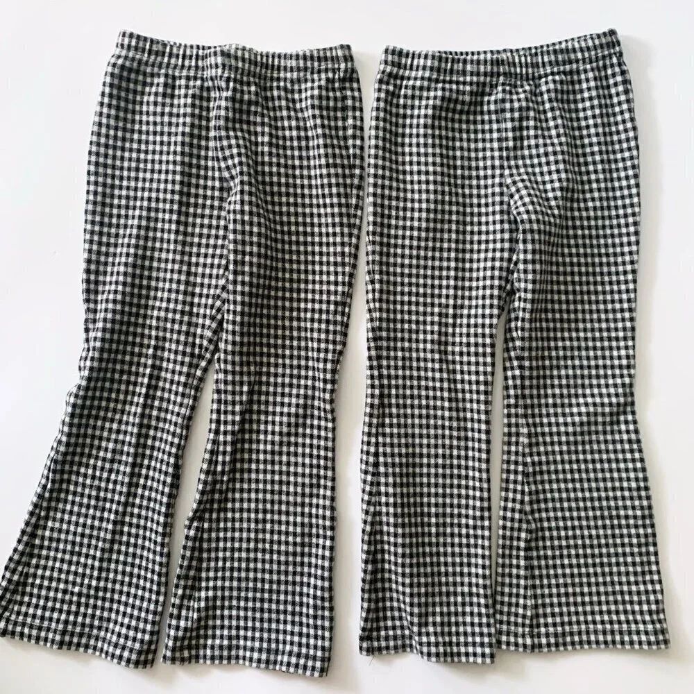 Hanna Andersson Girl flate leg pants bundle 6-7 years fit 5T
